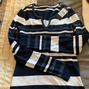 Long sleeve striped shirt